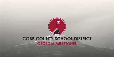 cobb county school district milestone testing